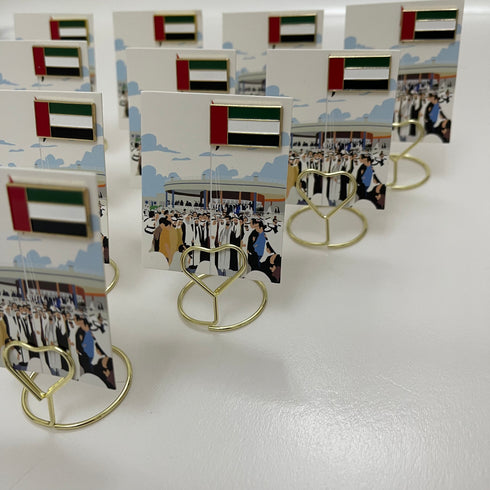 oh, Wanted Studio Favors - UAE Flag Brooch Badge